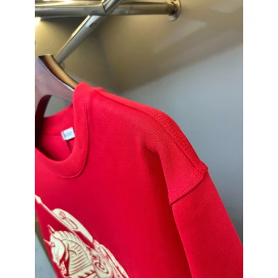 Свитшот Burberry Frontside The Warrior On The Horse Prorsum "Red" фото № 4