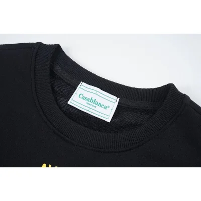 Свитшот Casablanca Lawn Tennis "Black" фото № 2
