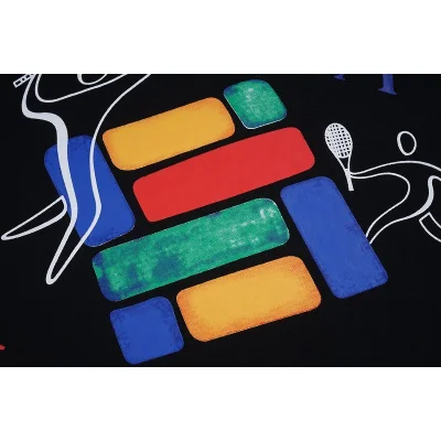 Свитшот Casablanca Lawn Tennis "Black" фото № 5