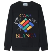 Свитшот Casablanca Lawn Tennis "Black"