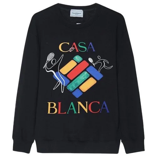 Свитшот Casablanca Lawn Tennis "Black"