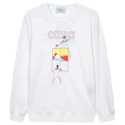 Свитшот Casablanca Tennis Player "White"