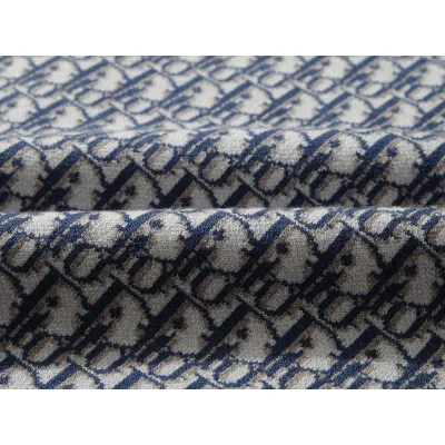 Свитшот Christian Dior Print Many Blue Logotypes Dior "Gray" фото № 4