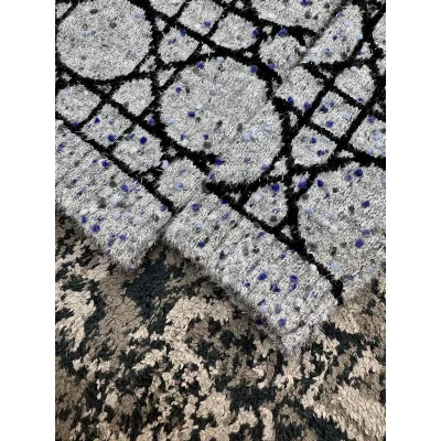 Свитшот Christian Dior Print Black Circles "Gray" фото № 5