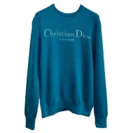 Свитшот Christian Dior White Frontside Logo Couture