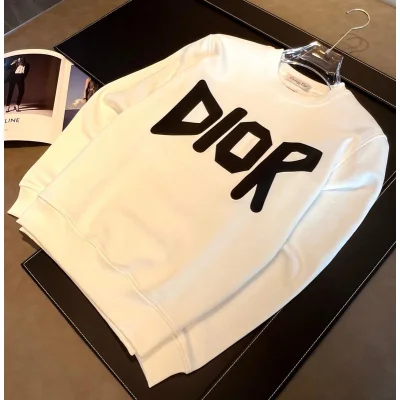 Свитшот Christian Dior Frontside Contrast Logo Dior "White" фото № 2