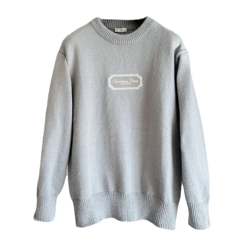 Свитшот Dior Brand Nameplate "Gray"