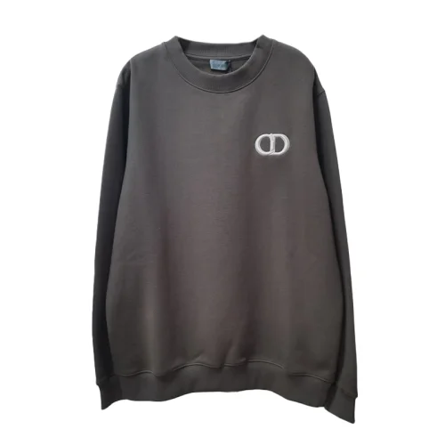 Свитшот Dior Single-Color Design "Brown"