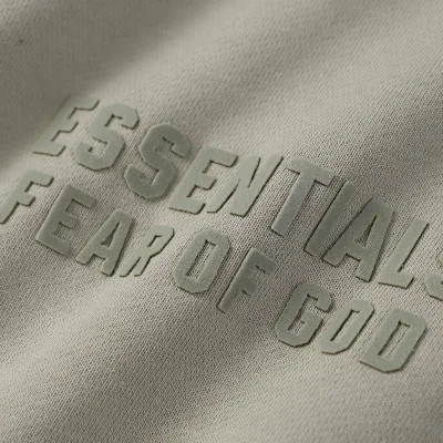 Свитшот Fear Of God With Black Patch On The Back "Gray" фото № 3