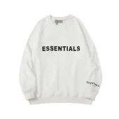 Свитшот Fear Of God Large Brand Inscription "White"