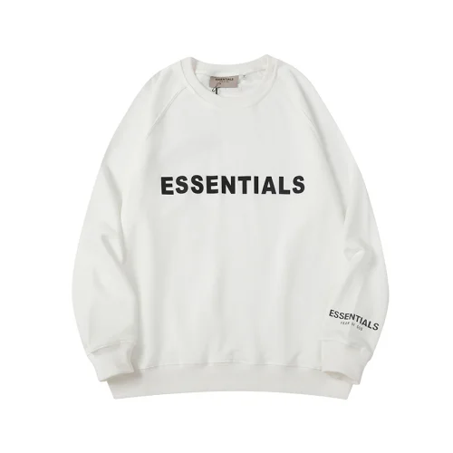 Свитшот Fear Of God Large Brand Inscription "White"