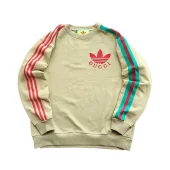 Свитшот Gucci X Adidas Small Brand Logo "Brown"