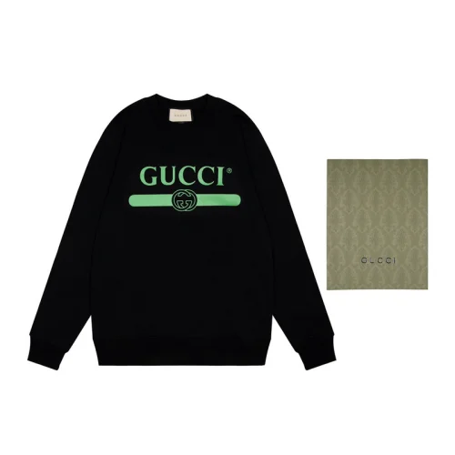 Свитшот Gucci Imitation Of The Brand Belt "Black"