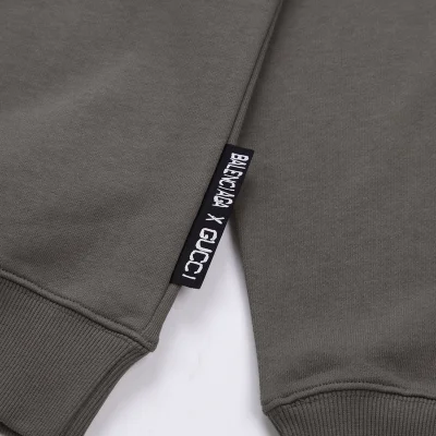 Свитшот Gucci X Balenciaga Spray Paint "Brown/Gray" фото № 7