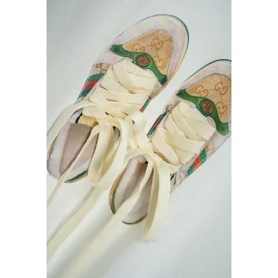 Свитшот Gucci Laces "White" фото № 6