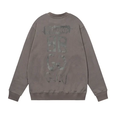 Свитшот Gucci X Balenciaga With Logos "Brown/Gray" фото № 4 Свитшот Gucci X Balenciaga With Logos "Brown/Gray" фото № 4