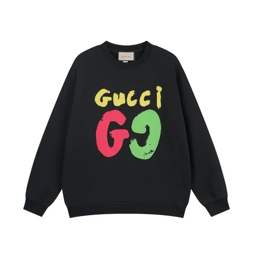 Свитшот Gucci Colored Opposite Logo Letters "Cream"