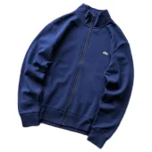 Толстовка Lacoste Small Logo And Zipper "Blue"