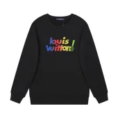 Свитшот Louis Vuitton Fluffy Brand Logo "Black"