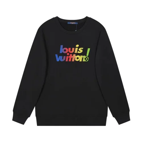Свитшот Louis Vuitton Fluffy Brand Logo "Black"