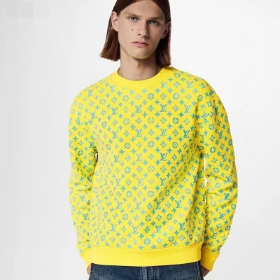 Свитшот Louis Vuitton Paris "Yellow" фото № 7