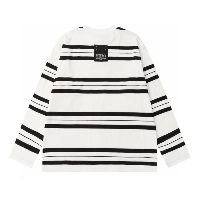 Лонгслив Maison Margiela Striped "White" фото № 2