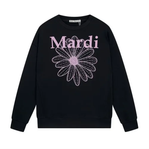 Свитшот Mardi Mercredi Chamomile Flower "Black, Pimk"