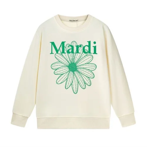 Свитшот Mardi Mercredi Chamomile "Cream/Green"