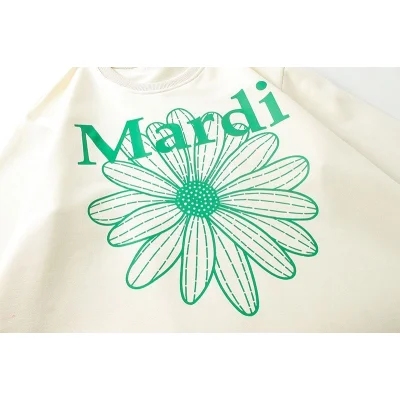 Свитшот Mardi Mercredi Chamomile "Cream/Green" фото № 5 Свитшот Mardi Mercredi Chamomile "Cream/Green" фото № 5