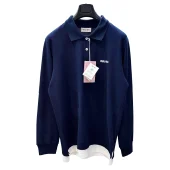 Свитшот Miu Miu Frontside White Small Logo Miu Miu "Blue"