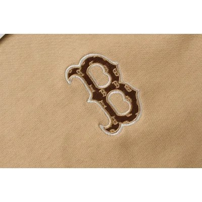 Худи MLB Front Logo Cuffs "Beige" фото № 4