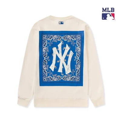 Свитшот MLB Square Inside Logo Design "Cream" фото № 2 Свитшот MLB Square Inside Logo Design "Cream" фото № 2