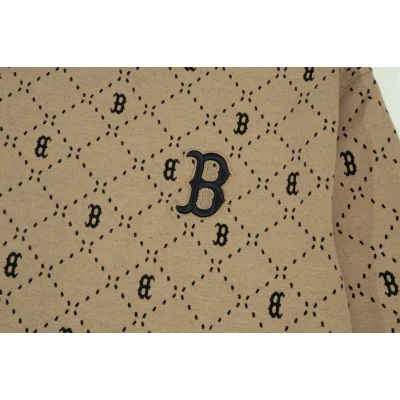 Свитшот MLB Small Front Logo "Beige" фото № 4 Свитшот MLB Small Front Logo "Beige" фото № 4