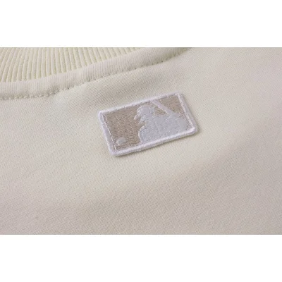 Свитшот MLB With Letters Patch "Cream" фото № 2