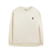 Свитшот MLB With Letters Patch "Cream"