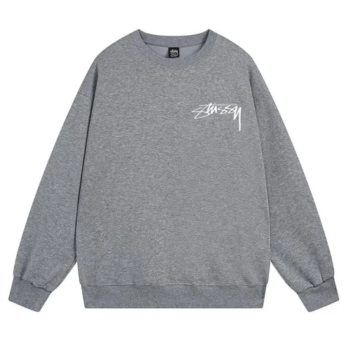 Свитшот Stussy Letter In Illegible Handwriting "Dark Gray"
