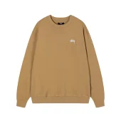 Свитшот Stussy Small Logo "Brown"