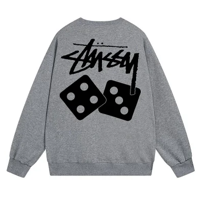 Свитшот Stussy Playing Dice Seven "Dark Gray" фото № 2