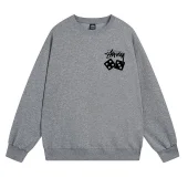 Свитшот Stussy Playing Dice Seven "Dark Gray"