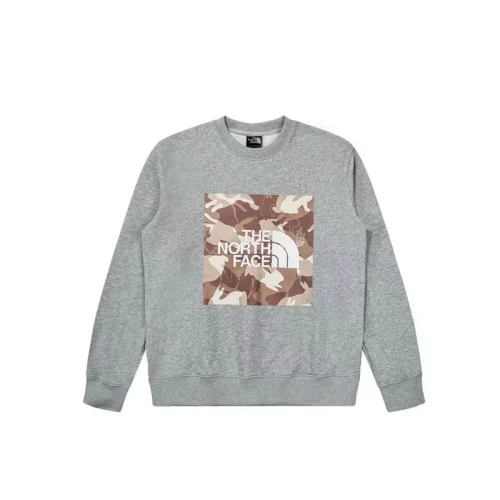 Свитшот The North Face With Square Print "Gray"