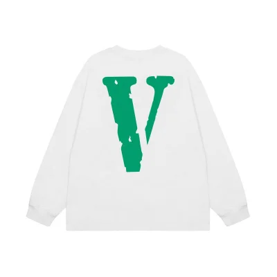 Свитшот Vlone Green Letter V "White" фото № 2