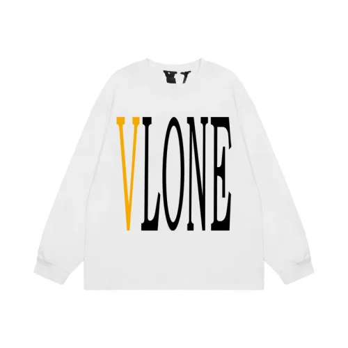 Свитшот Vlone Yellow Letter V "White"
