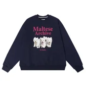 Свитшот Wai Kei Maltese Archive "Blue/Black"