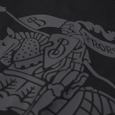 Майка Burberry With Logo Brand "Black" фото № 7