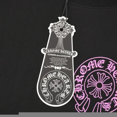 Майка Chrome Hearts With Logo Brand "Black" фото № 4