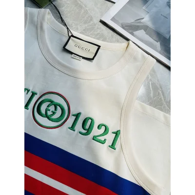 Майка Gucci with Stripes "White" фото № 8 Майка Gucci with Stripes "White" фото № 8