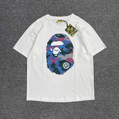 Футболка A Bathing Ape Standard Print "White" фото № 2