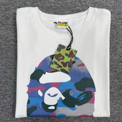 Футболка A Bathing Ape Standard Print "White" фото № 8