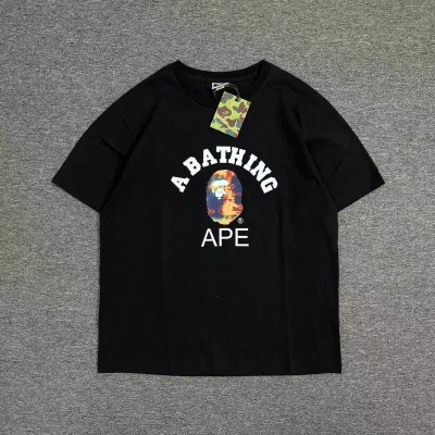 Футболка A Bathing Ape In Dark Color With Bright Print "Black" фото № 2 Футболка A Bathing Ape In Dark Color With Bright Print "Black" фото № 2