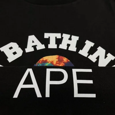 Футболка A Bathing Ape In Dark Color With Bright Print "Black" фото № 7 Футболка A Bathing Ape In Dark Color With Bright Print "Black" фото № 7